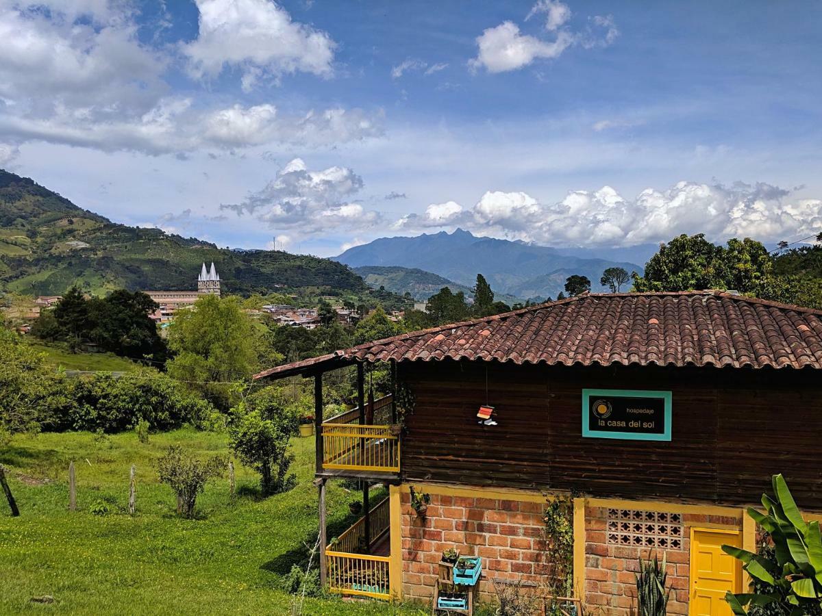 La Casa Del Sol Vendégház Jardín Kültér fotó