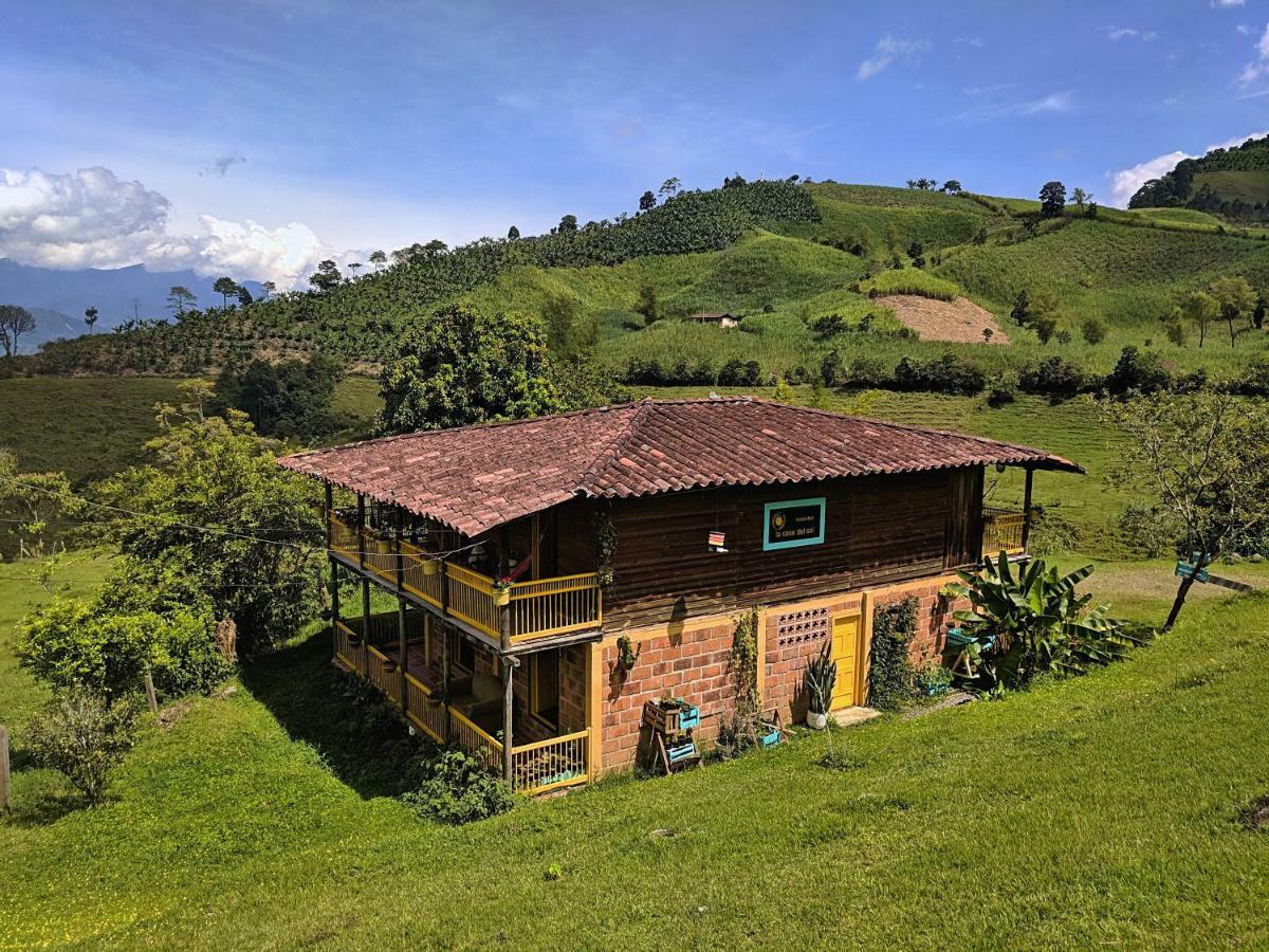 La Casa Del Sol Vendégház Jardín Kültér fotó